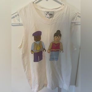 Vintage Hiqee cut off shirt